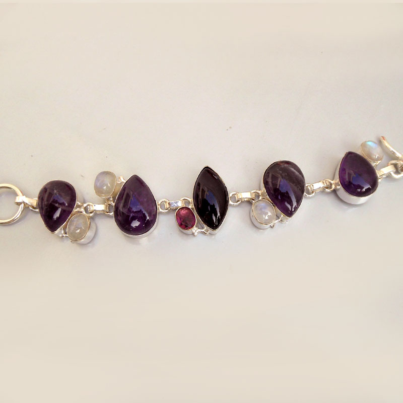 Purple Gemstone Gift for Her bohemian