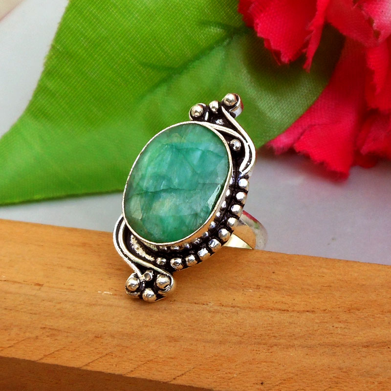 Handcrafted Natural Emerald Jewellery for Her